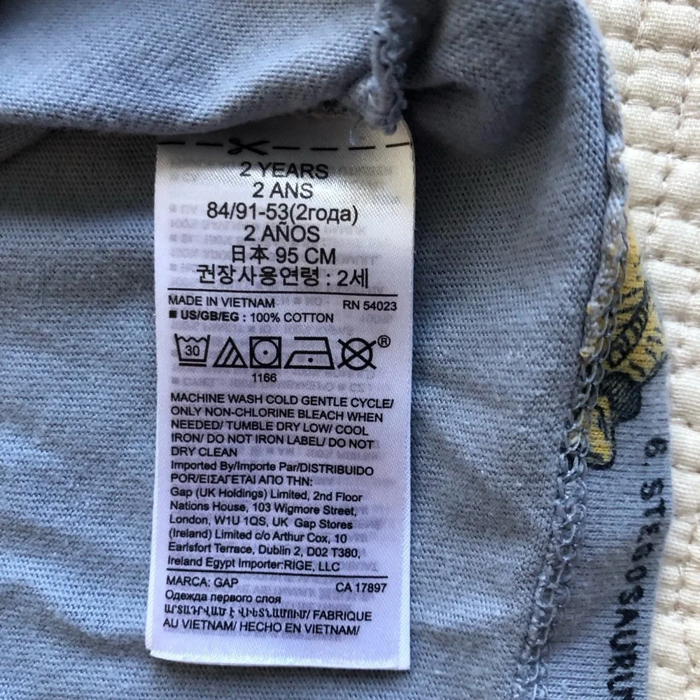 GAP toddler dinosaur